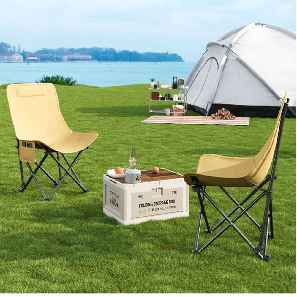 Chaise de camping pliante
