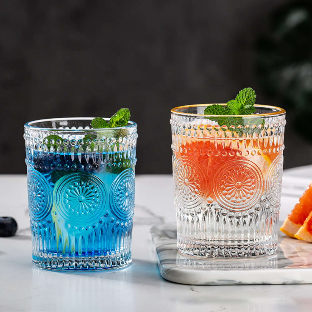 Verres à whisky 🥃 en or lot de 6 pcs