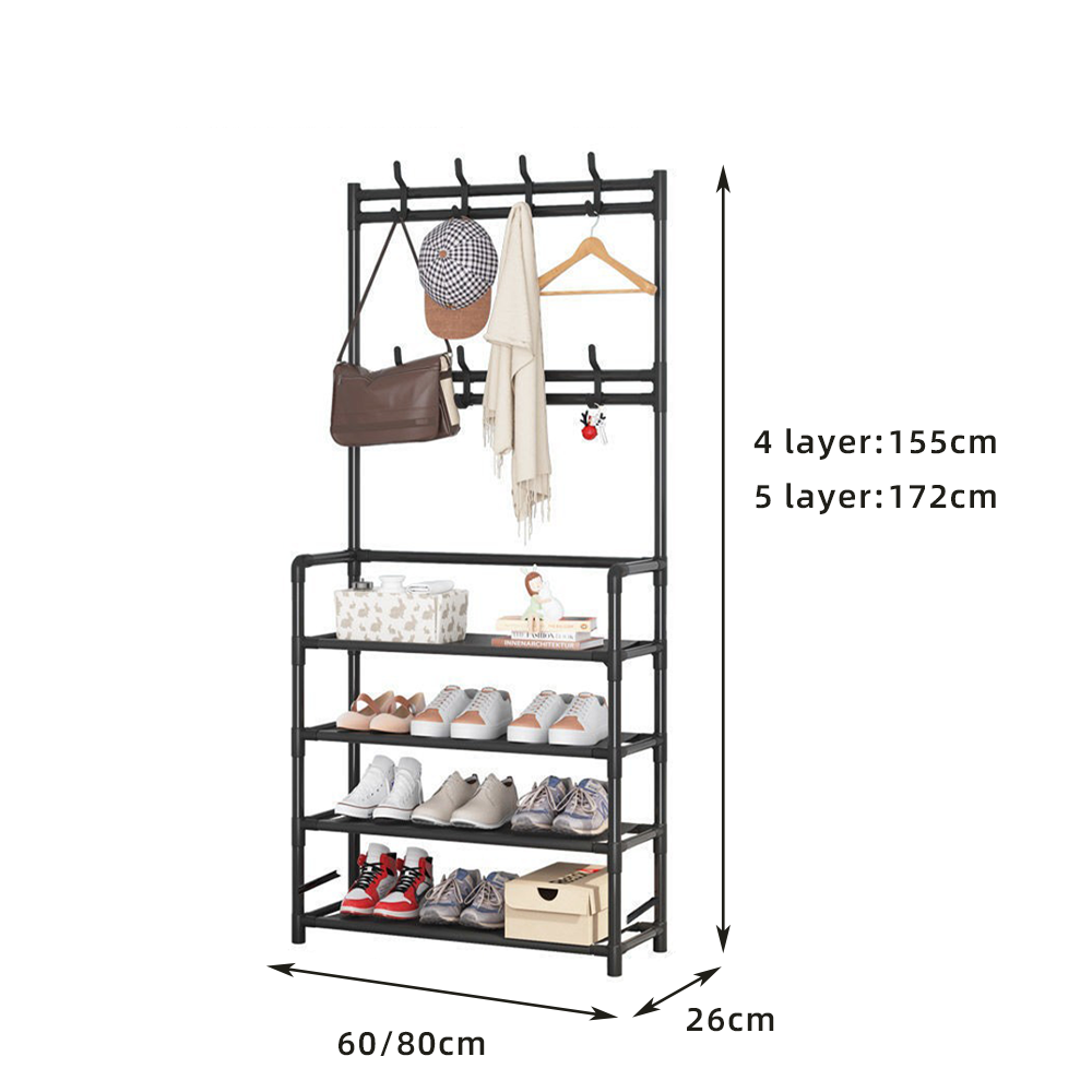 Support de rangement avec accroche
