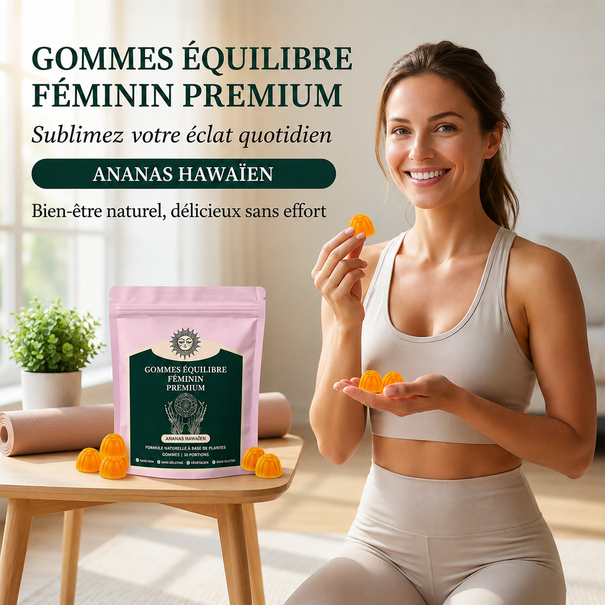 Gummies pour le confort intime féminin