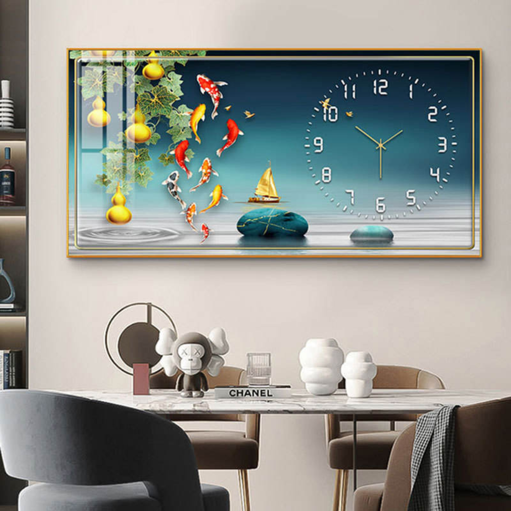 Tableau-Horloge murale décorative