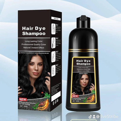 Shampoing colorant noir 3-en-1