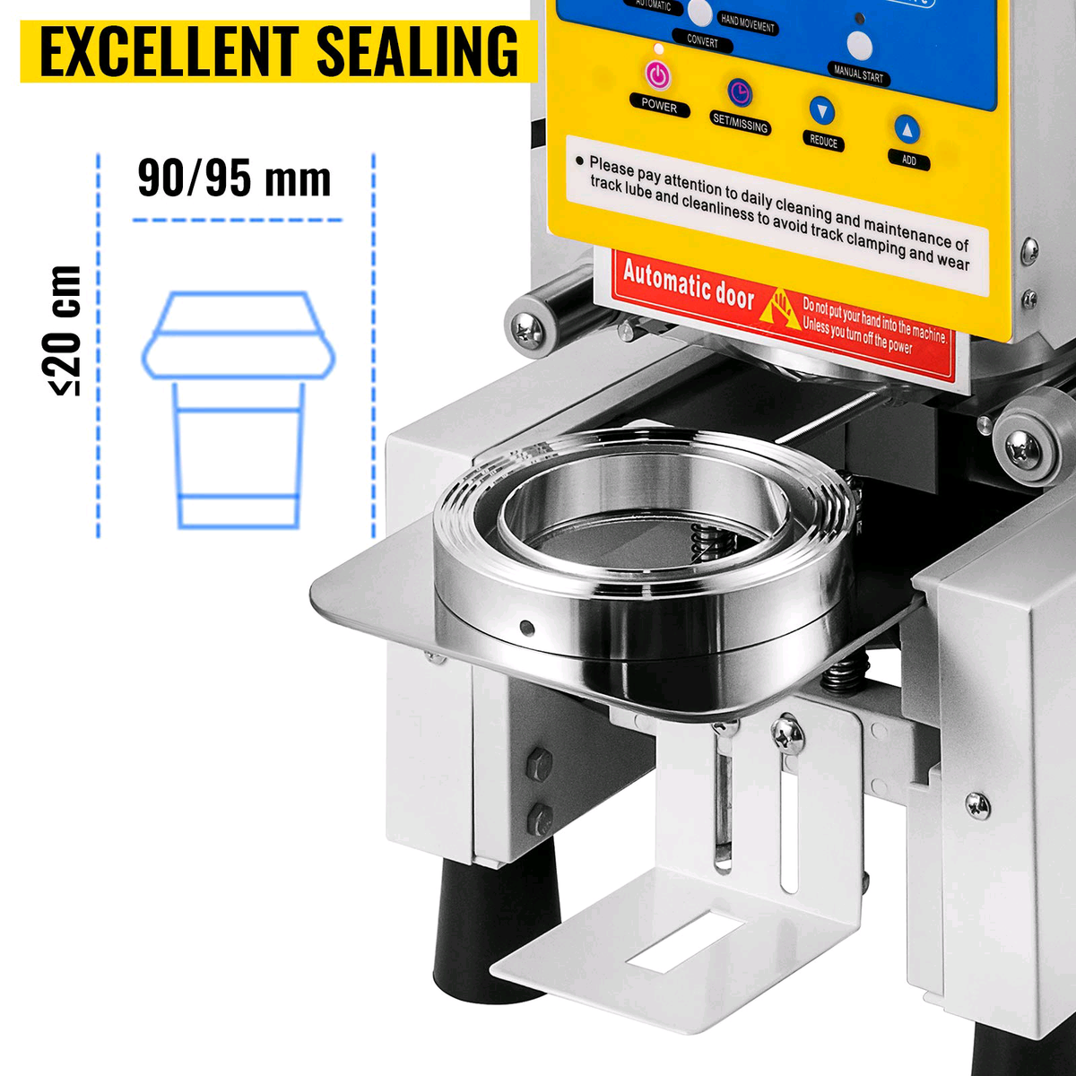 Machine Scelleuse de gobelets manuelle
