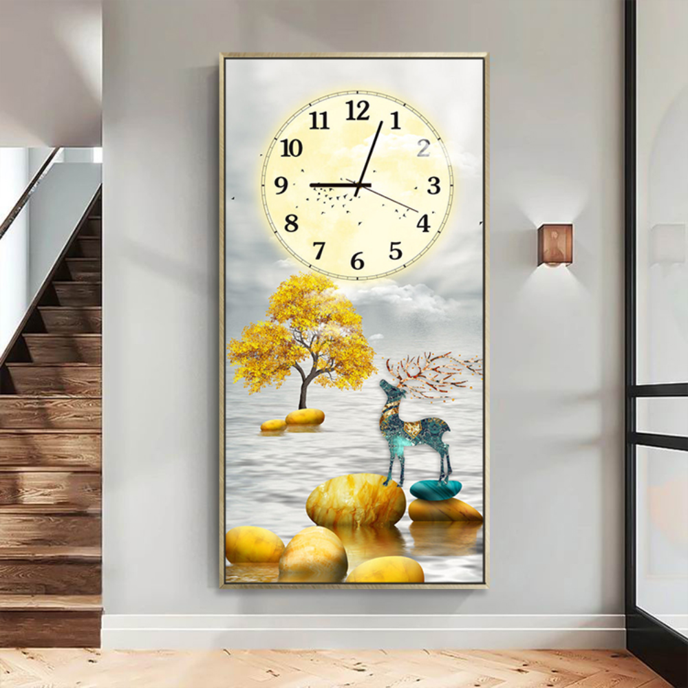 Tableau-Horloge murale décorative