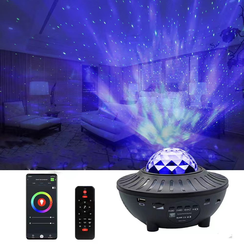 PACK JOY : Projecteur Galaxy et projecteur à bulles