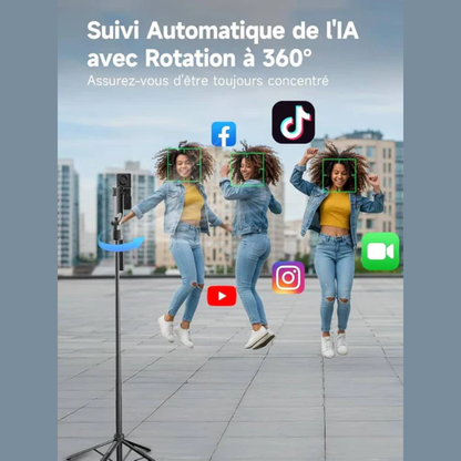 Trépied suiveur de mouvement intelligent