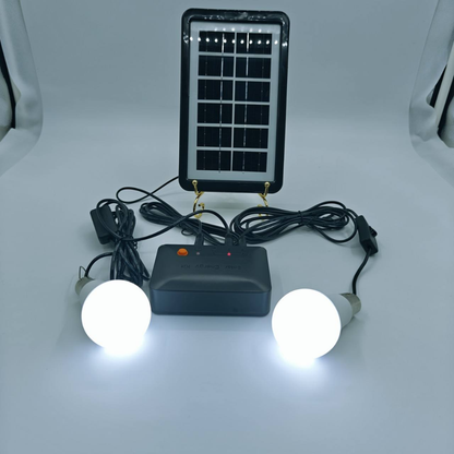 Kit d'éclairage solaire 4-en-1