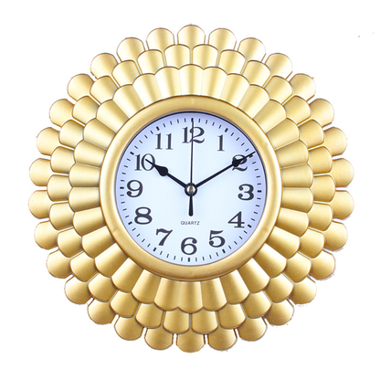 Horloge murale avec miroir décoratif