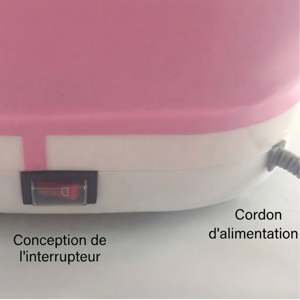 Bassin de pédicure pliable