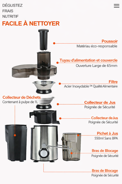 Extracteur de jus centrifuge