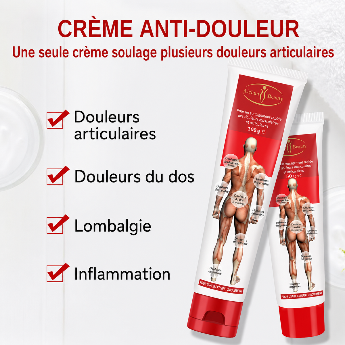 Crème de Soulagement Rapide