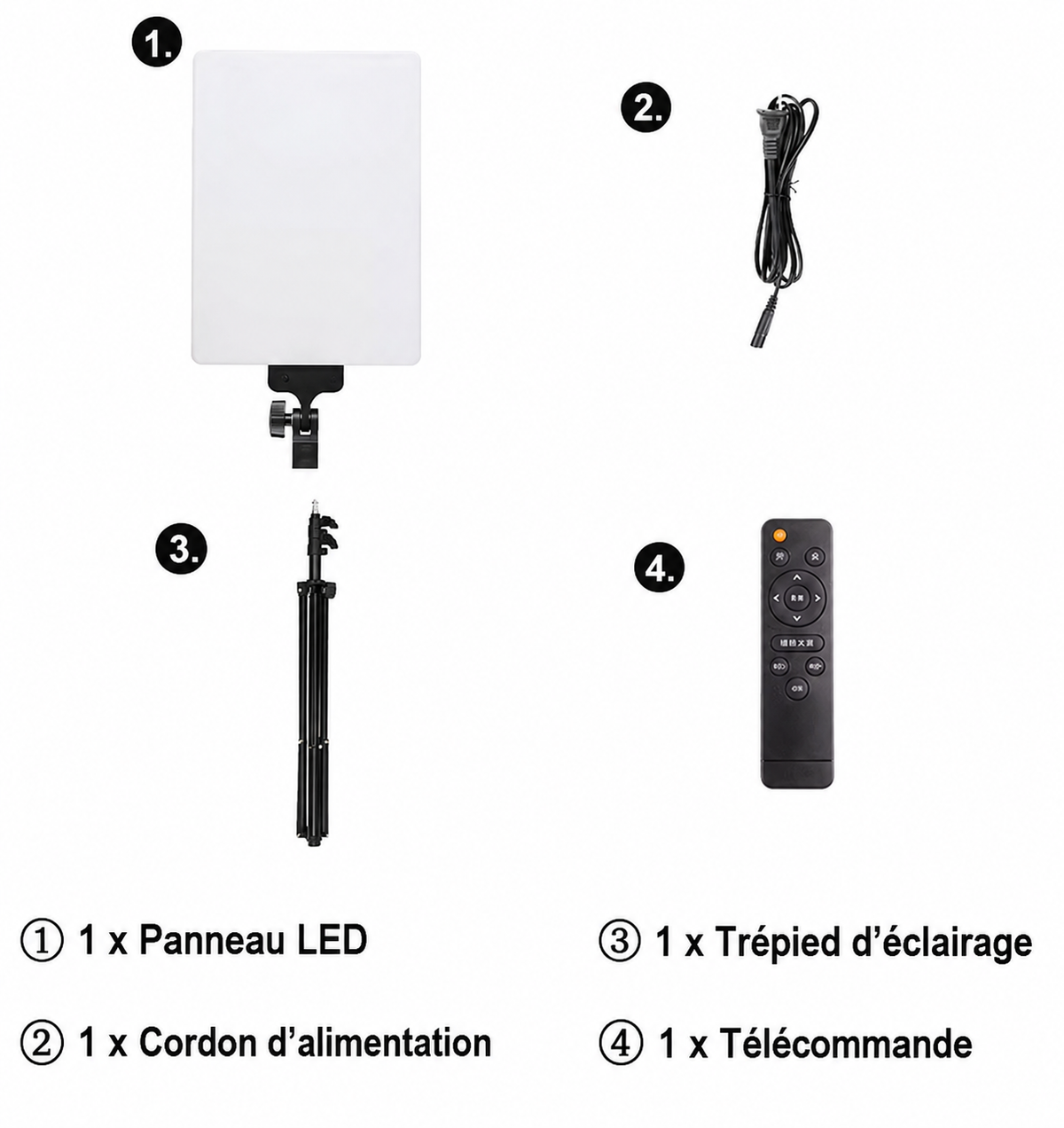 Projecteur professionnel avec accessoire de téléphone