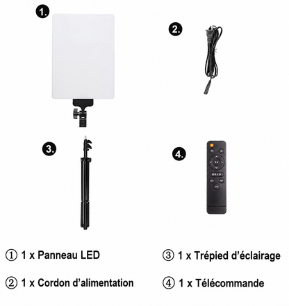Projecteur professionnel avec accessoire de téléphone