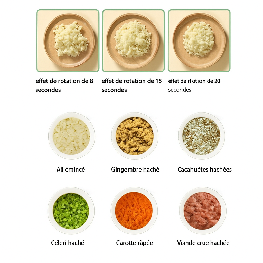 Découpe légume électrique