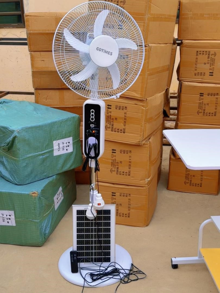 Ventilateur Solaire sur pied