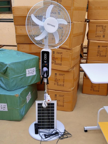 Ventilateur Solaire sur pied